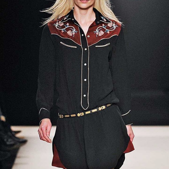 Isabel Marant Leo Western Dress 4 100 
